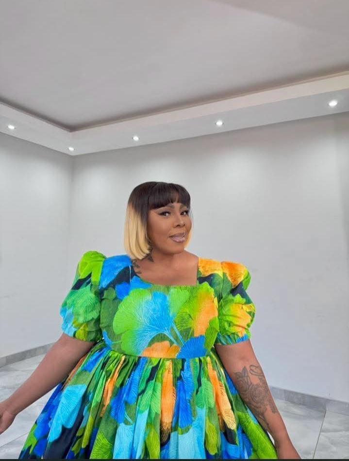 Blue Orchid Dress