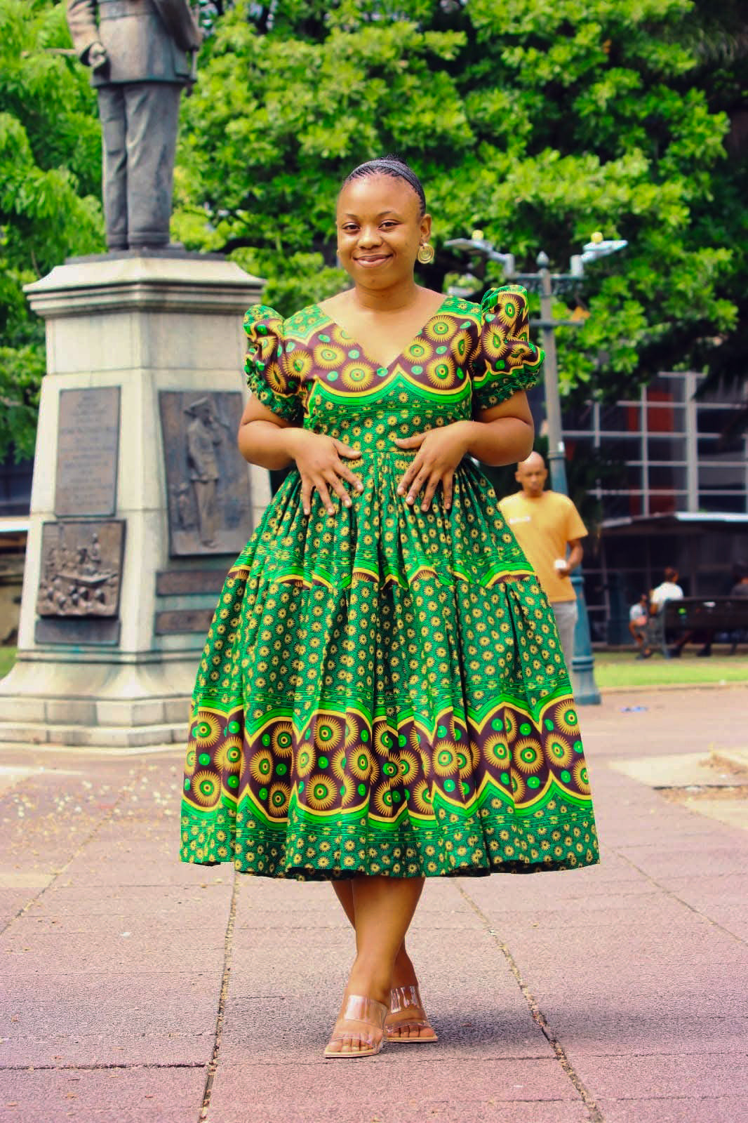 Nzwakazi Green Dress