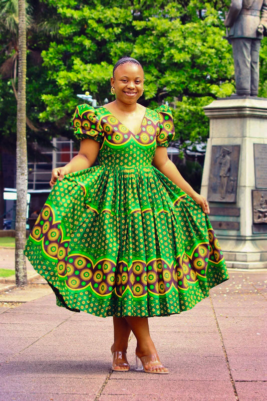 Nzwakazi Green Dress