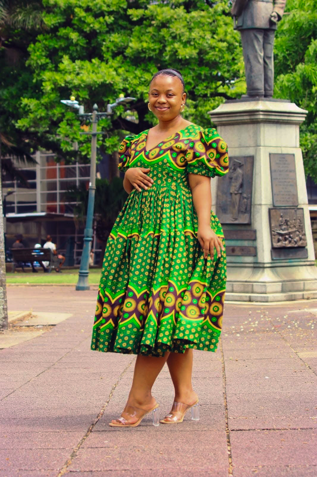 Nzwakazi Green Dress