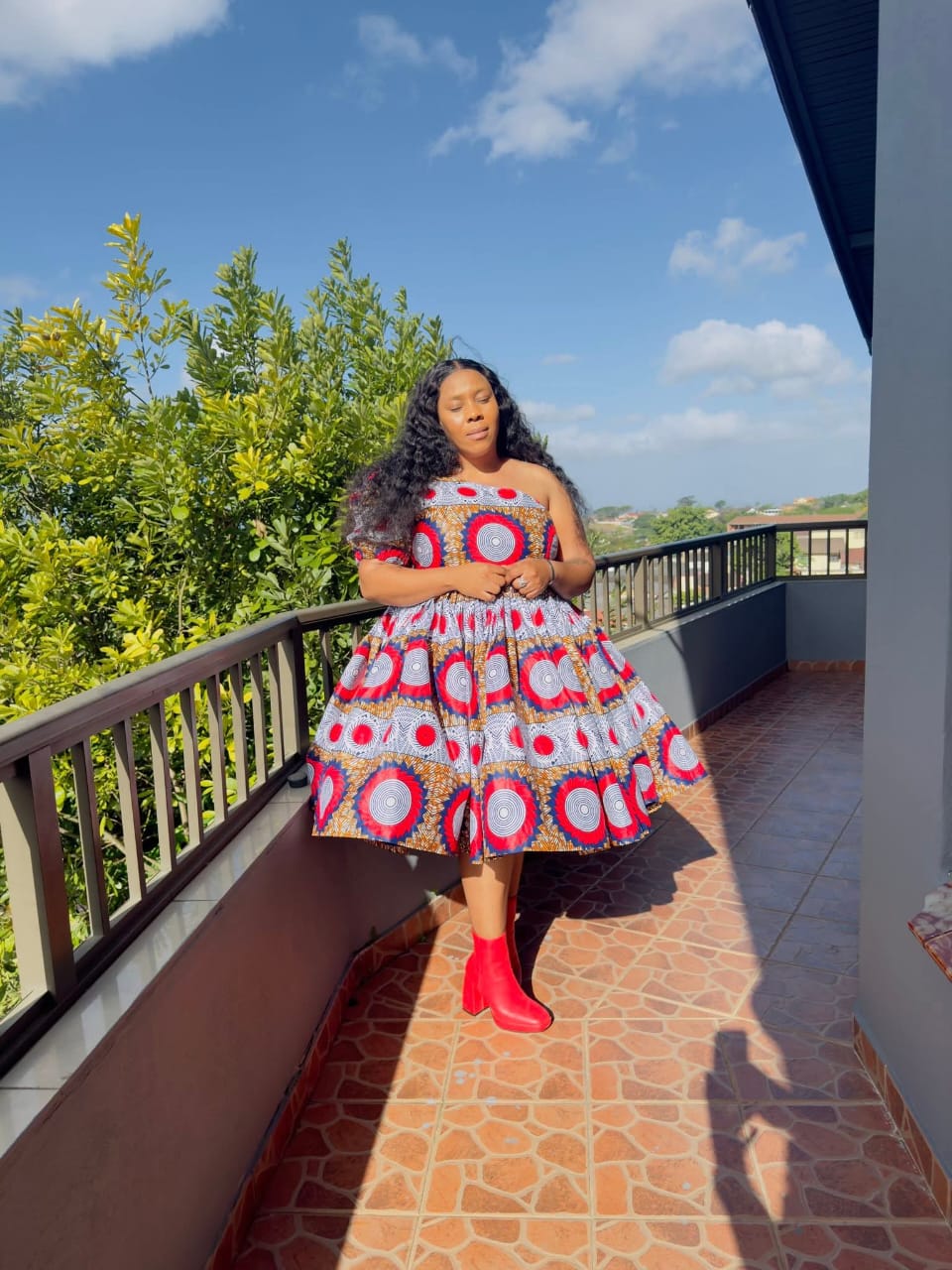 Ntando One-Arm Dress