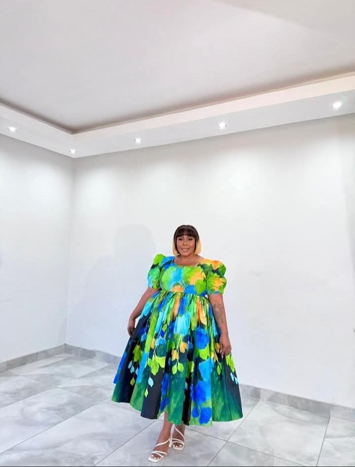 Blue Orchid Dress