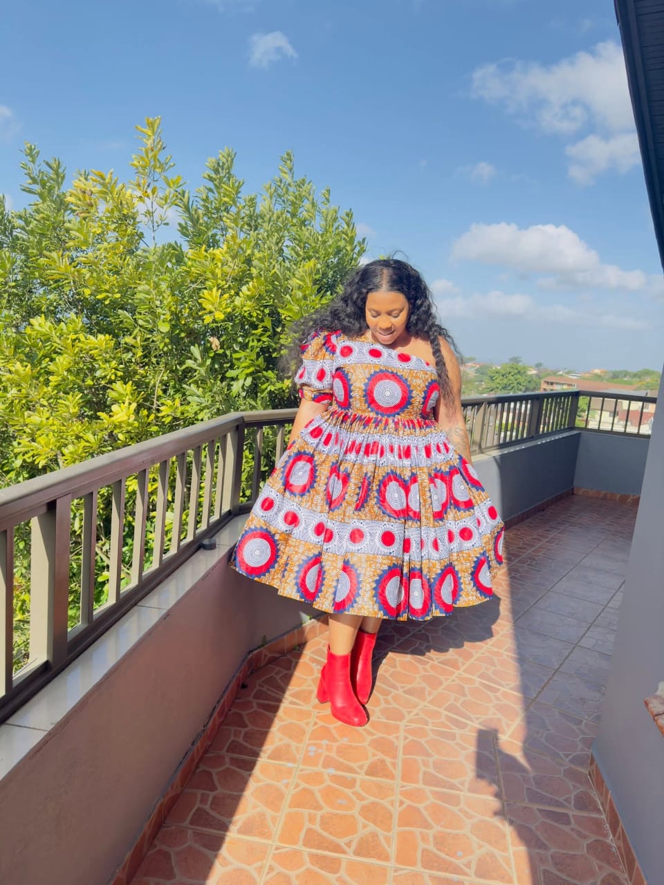 Ntando One-Arm Dress